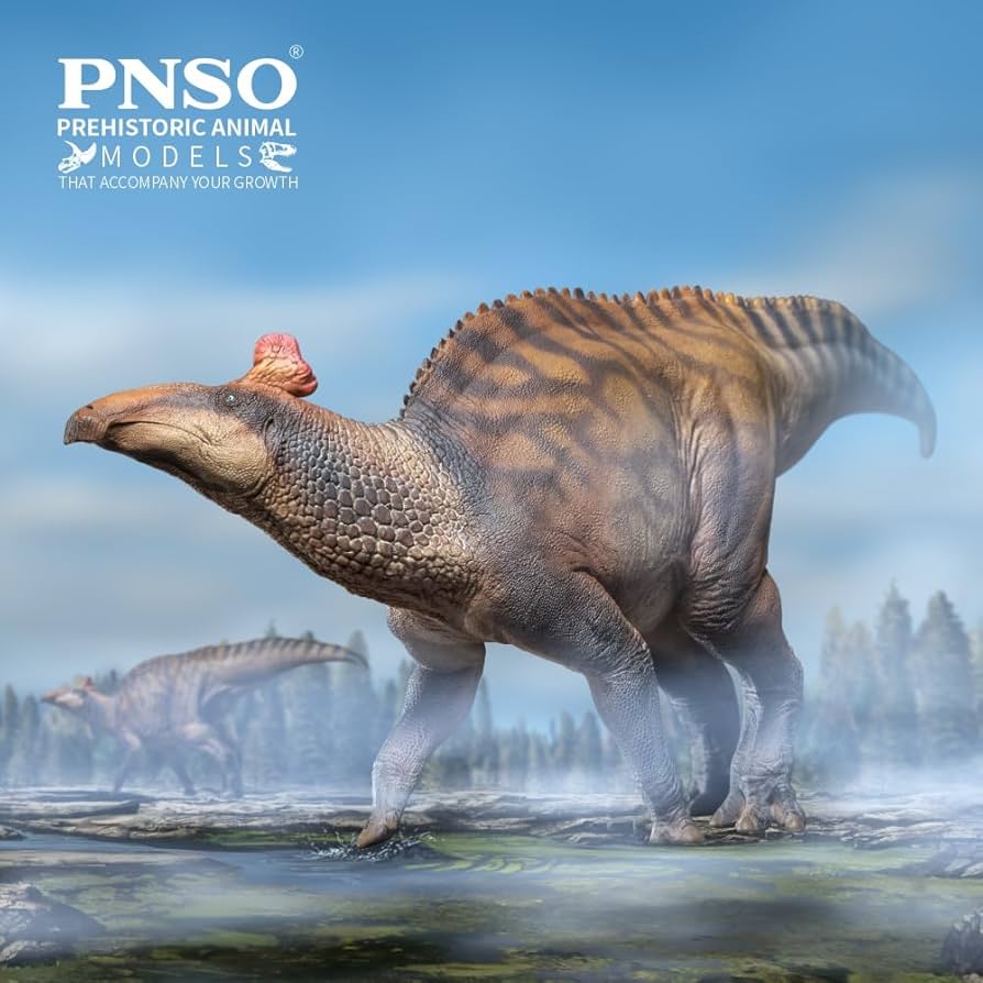 PNSO 80 エドモントサウルス 恐竜 フィギュア 33cm級 おもちゃ 模型 Amazon.com: PNSO Prehistoric Dinosaur Models (80 Zabad The